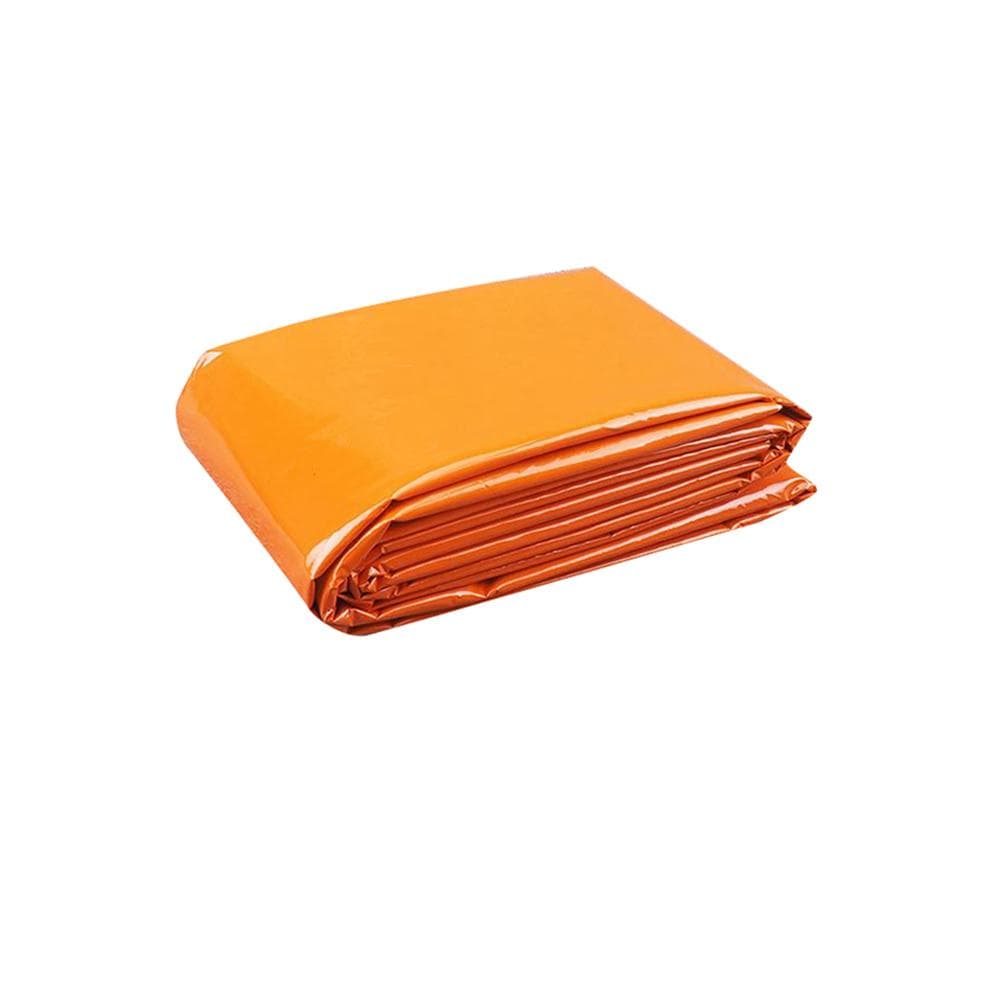 Outdoor Bivy Emergency Sleeping Bag Camping Survival Thermal Blanket Mylar Waterproof Emergency Gear Compact Windproof Durable tent
