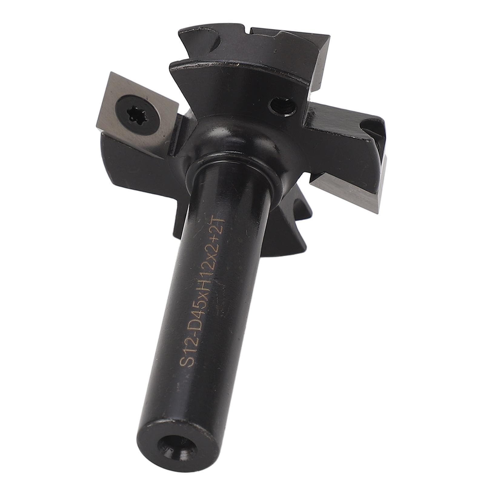 Spoilboard Surfacing Router Bit 12mm Shank 1 34in Cut Diameter 4 Flute Indexable Blade Insert