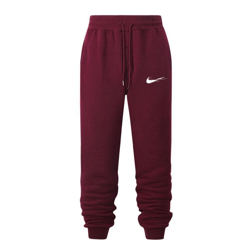 Men's Autumn and Winter Casual Pants Sports Pants Men's Pants Jogging Pants Hip Hop Street Pants 3XL brown