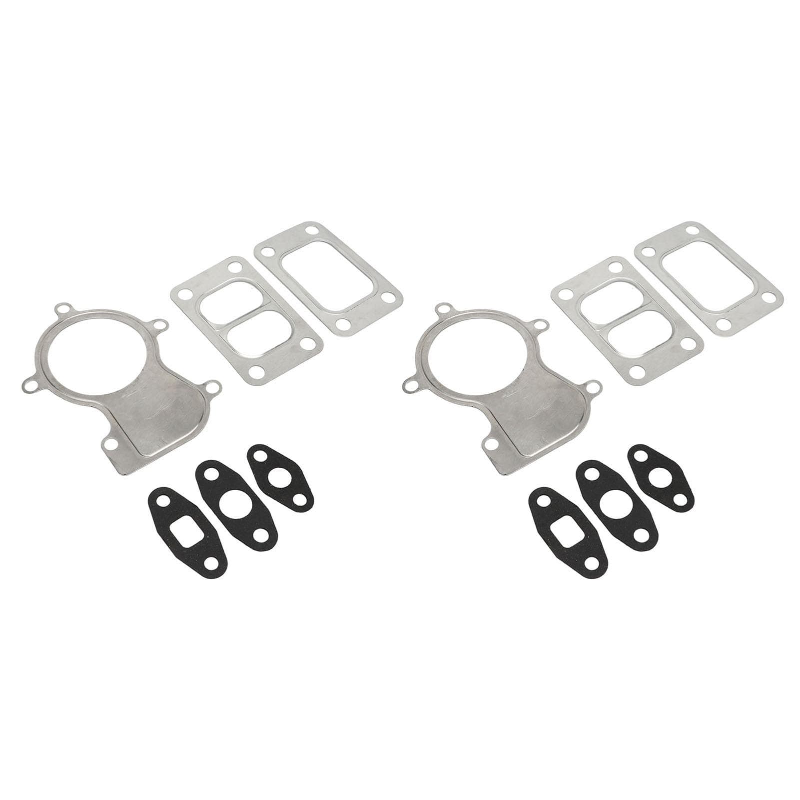 12PCS Engine Turbo Gasket Kit Strong Sealing Heat Resistant Heat Dissipation Replacement for Dodge