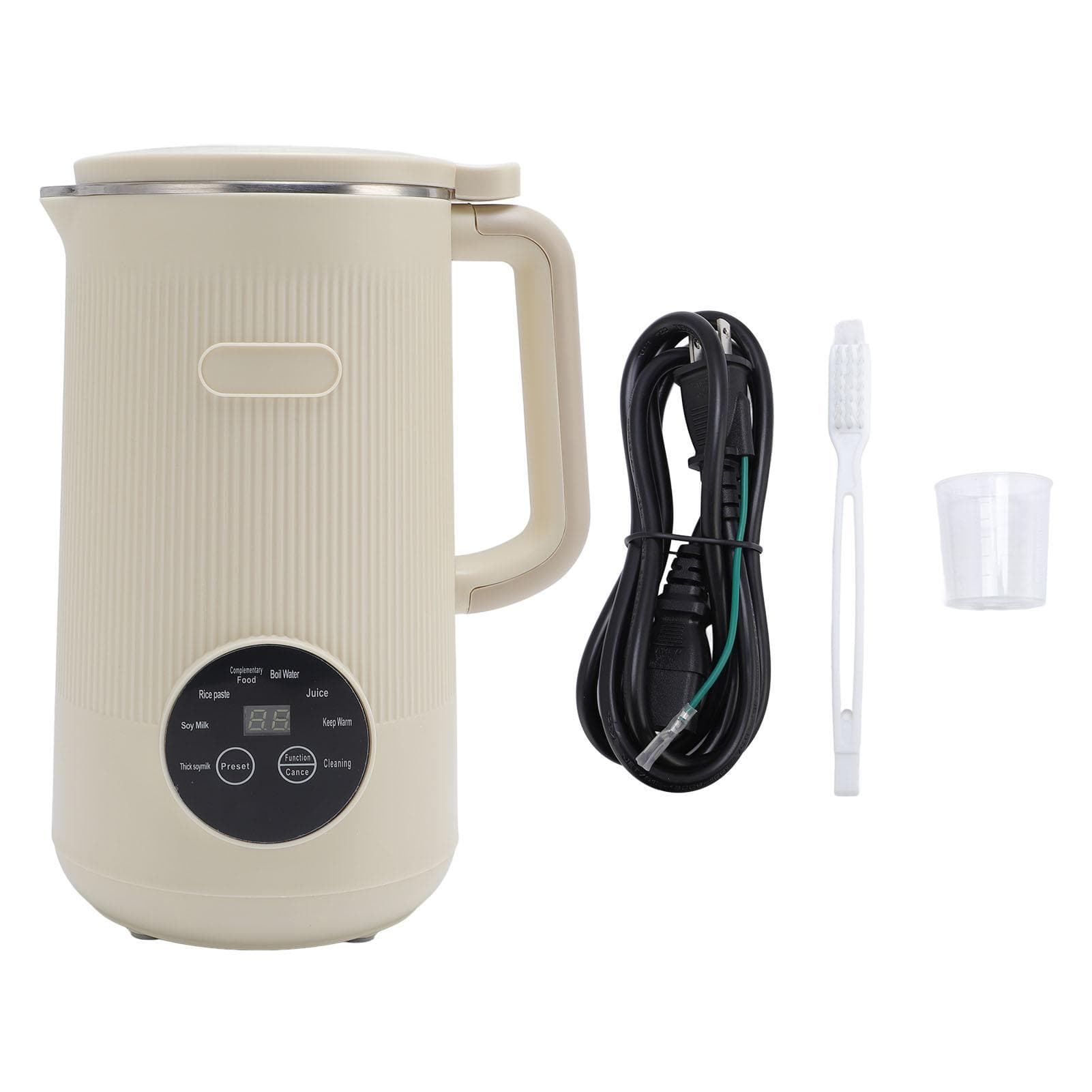 1200ml Nut Milk Maker Timer Automatic Cleaning Insulated Multifunctional Soybean Milk Machine for L