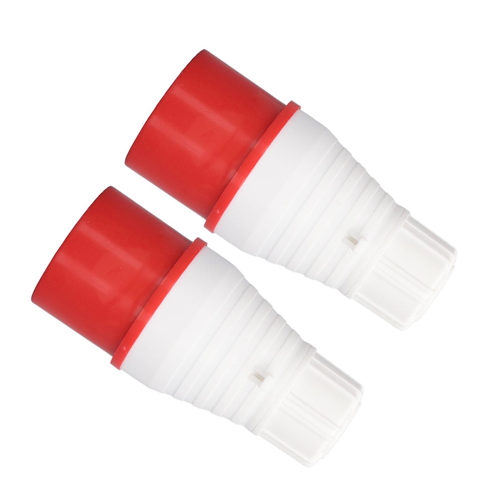 2Pcs Industrial Plug 5 Pin 32A IP44 Waterproof Replacement Sockets PP Brass 220?380V 240?415V