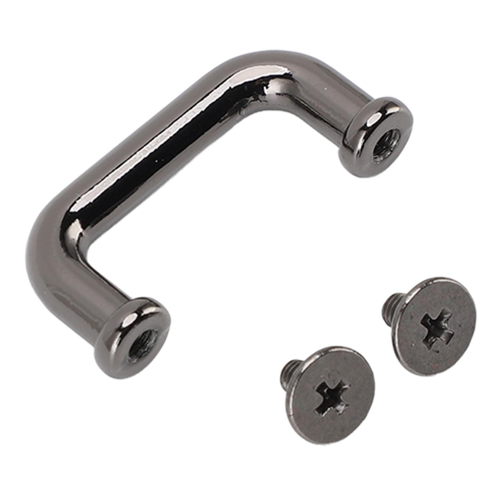 20 Sets Arch Bridge Buckle 21x10.5x7mm Metal Electroplating D Ring Buckle Chain Strap Connector for gray