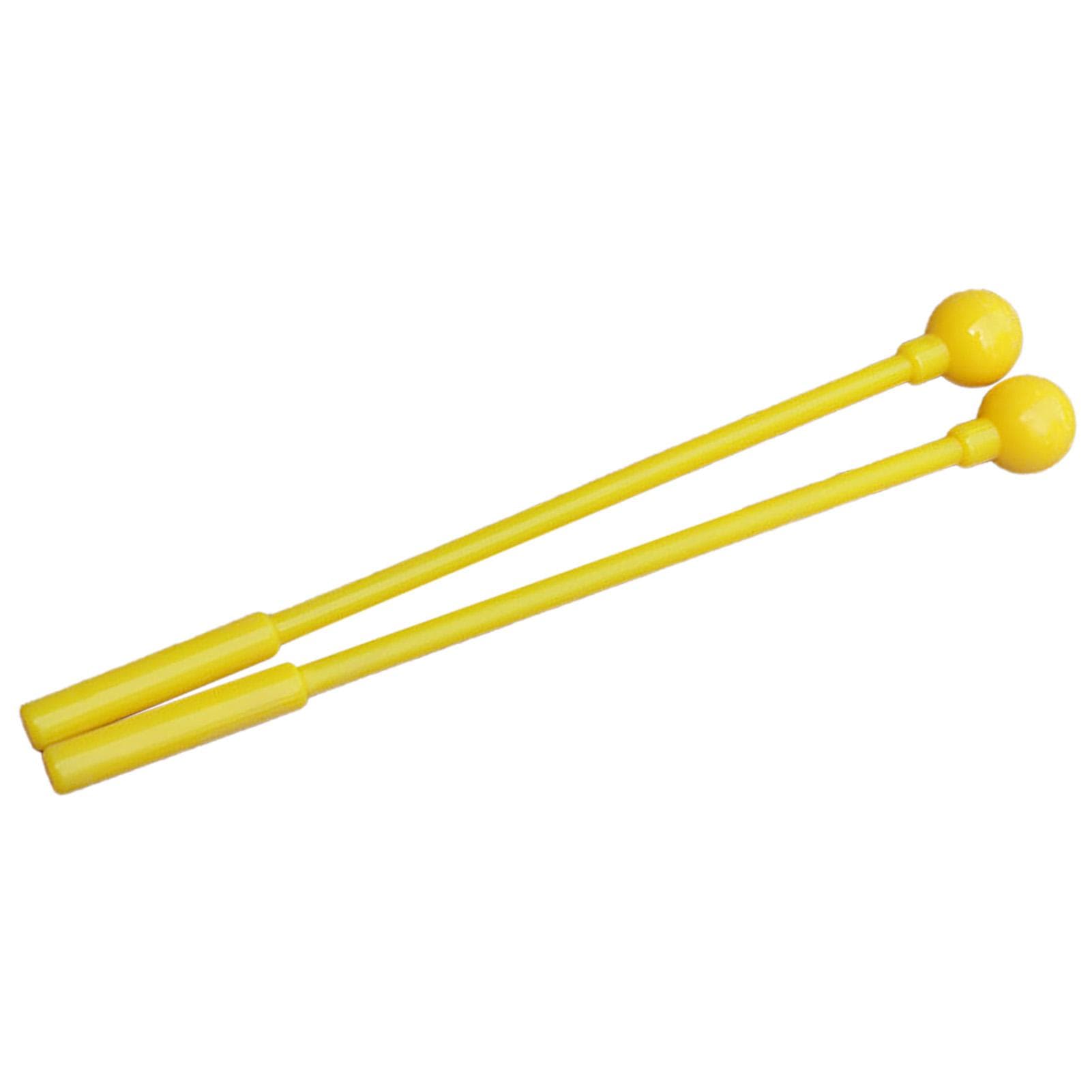 Drum Stick Mallet Orff Percussion Instrument Parts Music Early Education Teaching Aids Yellow