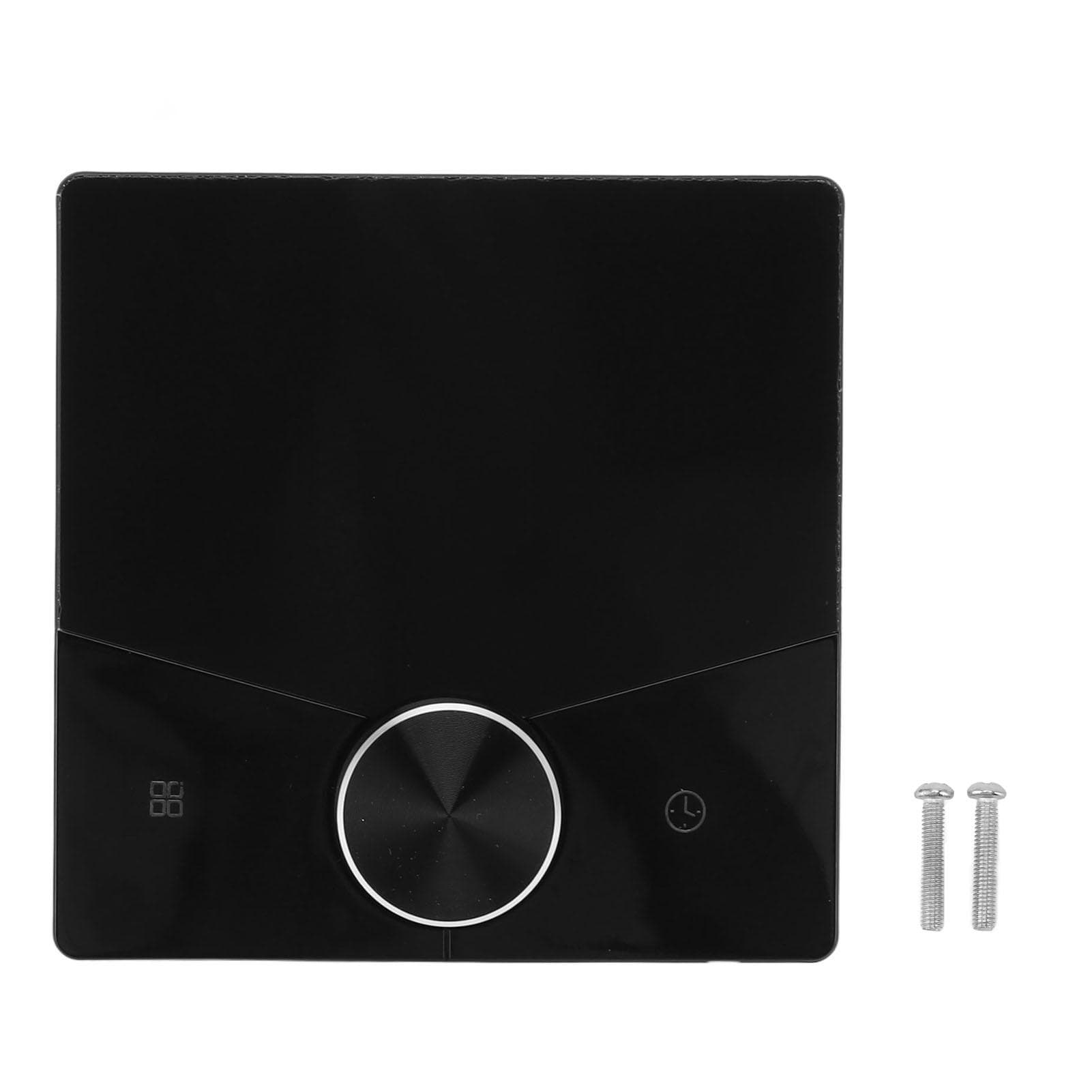 Smart Thermostat WiFi Programmable LCD Display Floor Heating Control Panel Digital Thermostat with black