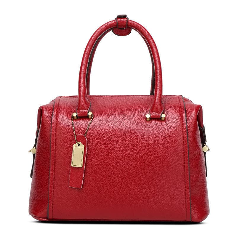 Spring Summer Europe and America Boston Bag PU Women's Bag Hand Bill Shoulder Crossbody Pillow Bag