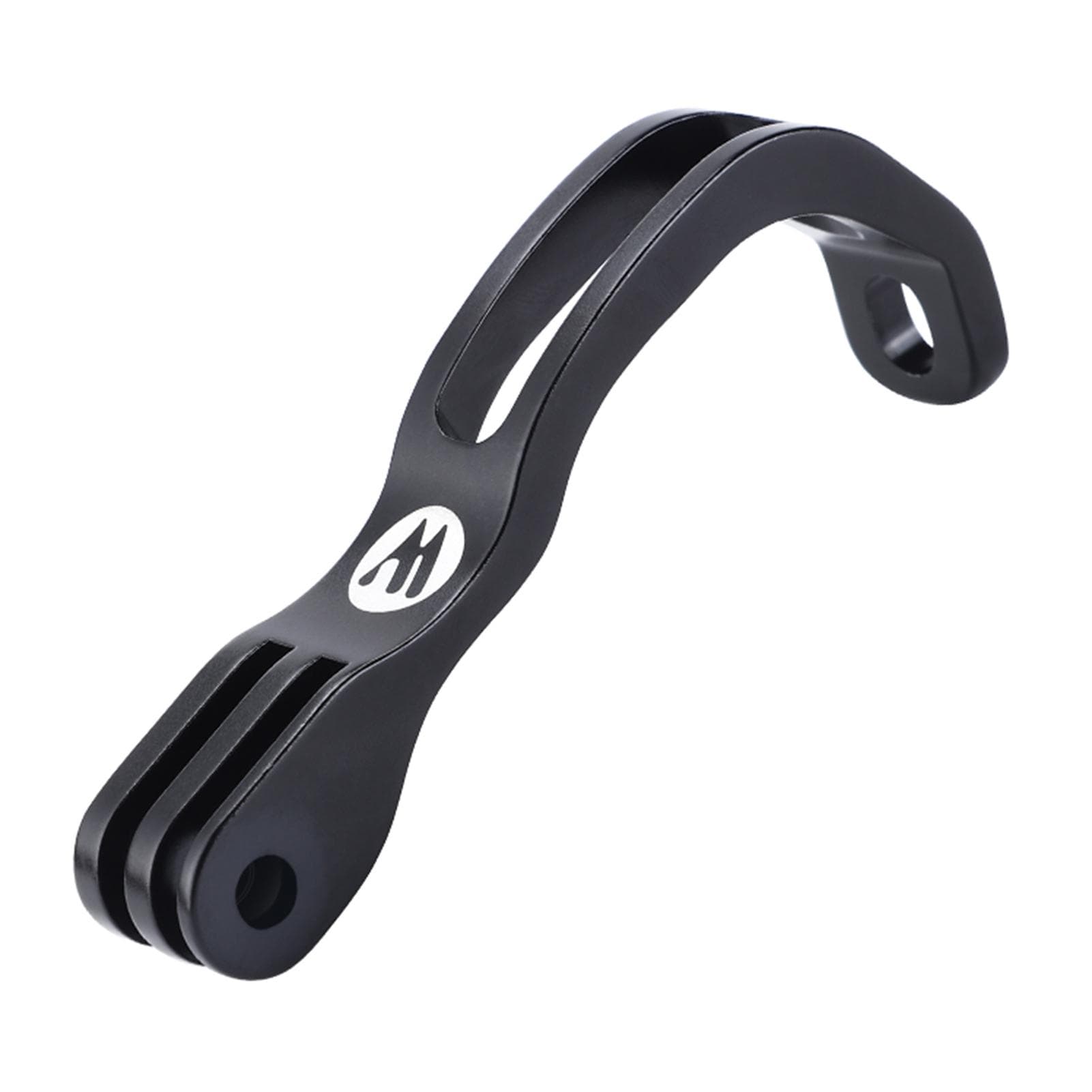 Bicycle Front Light Holder Road Bike Front Fork Lamp Holder Bracket Camera Stand black