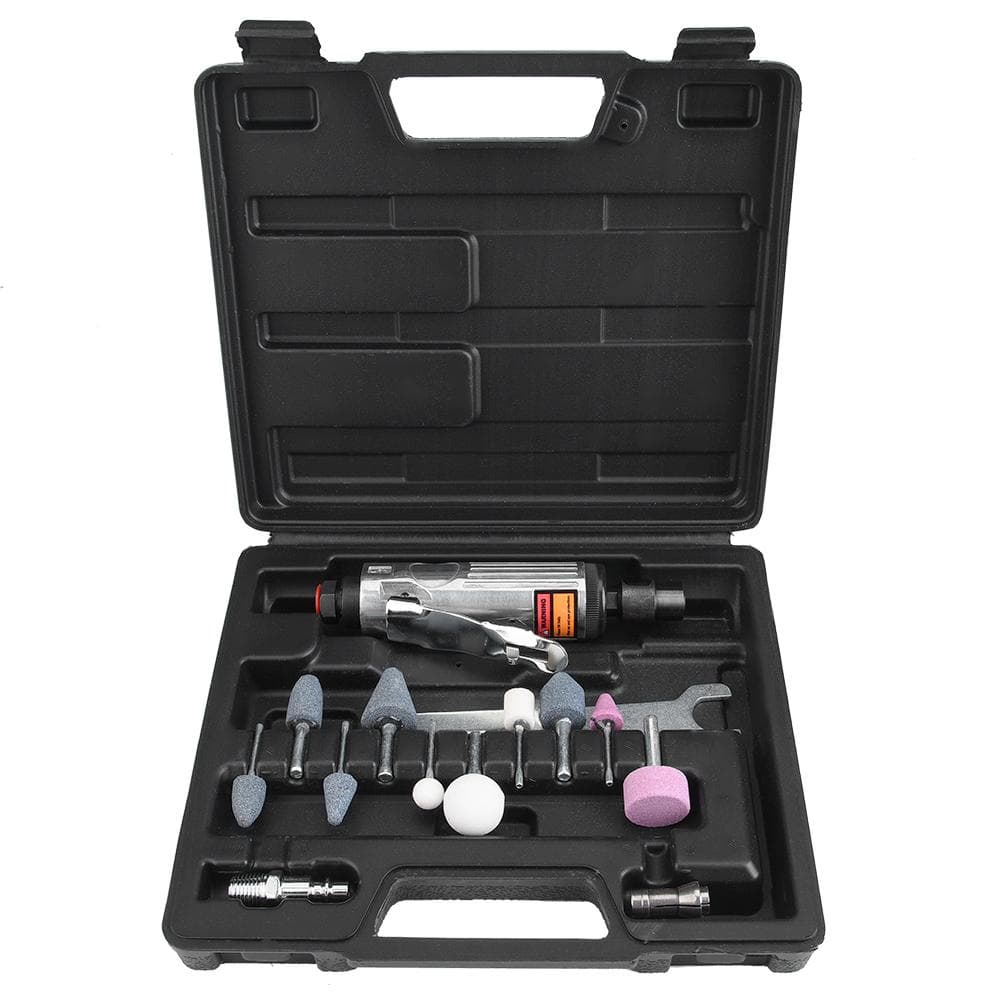 Metal Pneumatic Sander Machine Polishing Grinder Die Air Tool Grinding Mill Tool Set