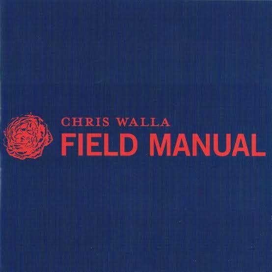 CD CHRIS WALLA - Field Manual ARC032 Architecture 2008 Non Japan Rock Used