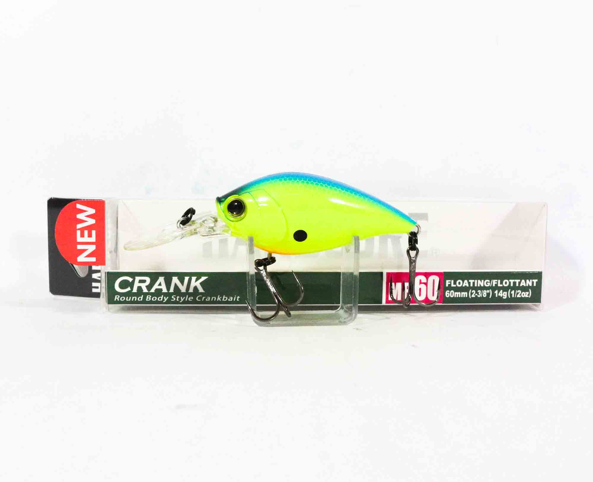 Yo Zuri Duel Hardcore Crank MR 60F Floating Lure R1364-BCL (4261)