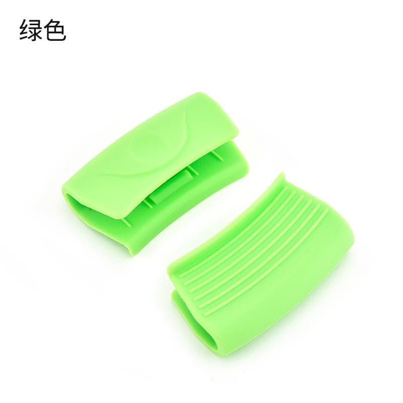 Leeseph Silicone Handle Holder, Hot Handle Holder, Pot Handle Mitts Handle Covers, Pans Cookware Heat Insulat, Kitchen Gadgets