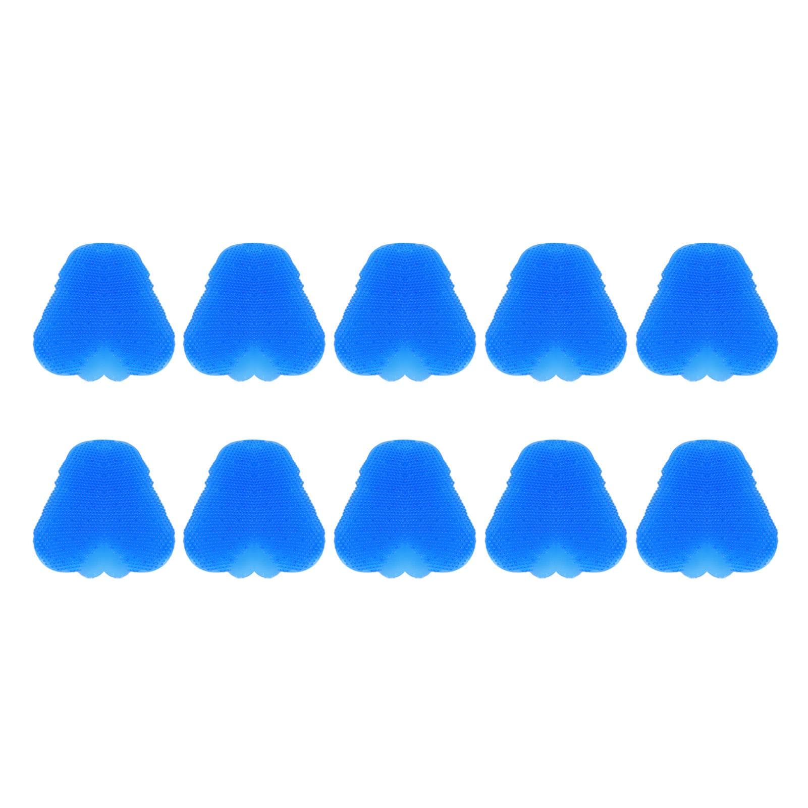 10 Pcs Blue Anti Splash Deodorizer Urinal Screen Mats Urinal Screens Deodorizer for Men Bathroom