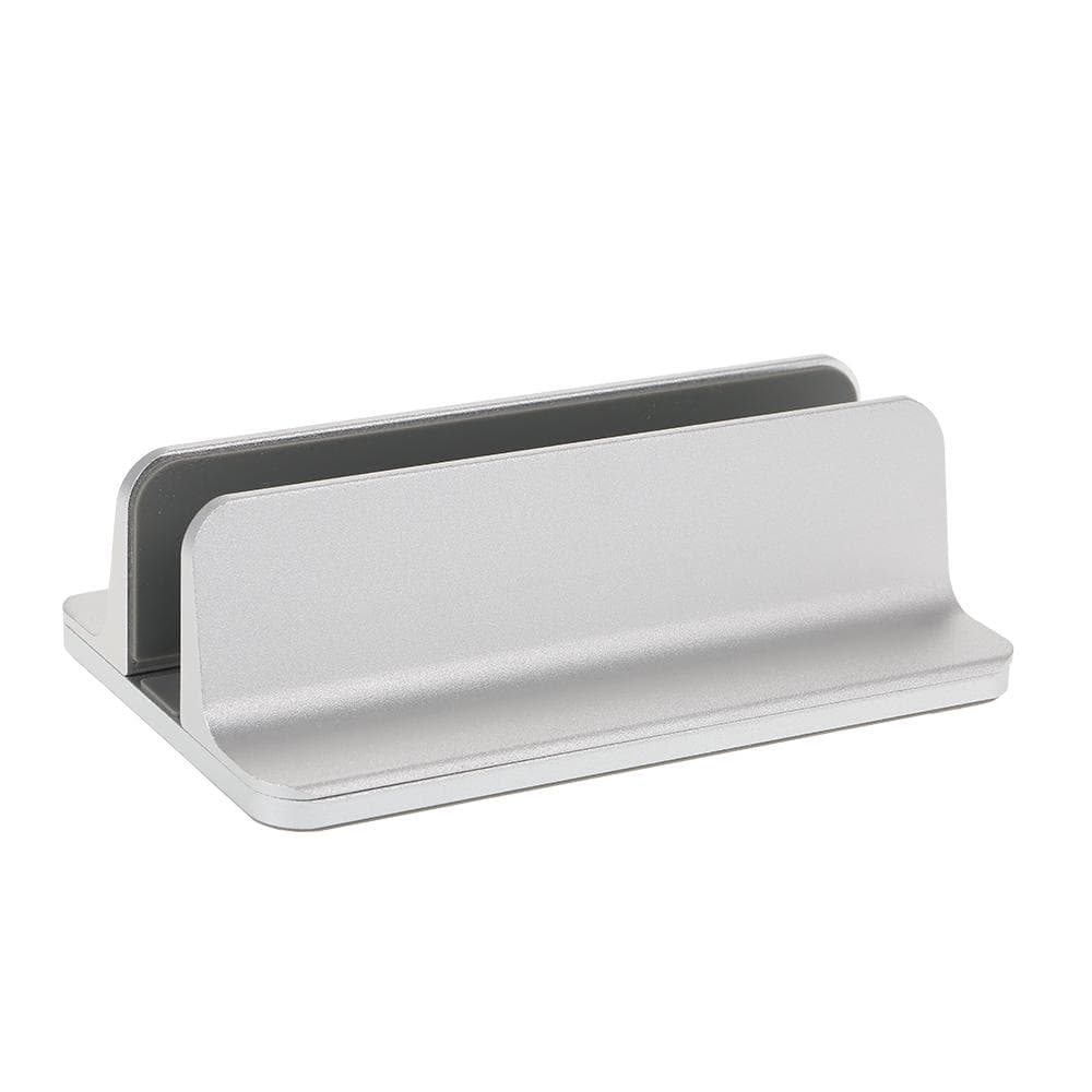 Adjustable Vertical Laptop Stand Aluminum Alloy Holder Bracket Cooler Cooling Pad Space-saving