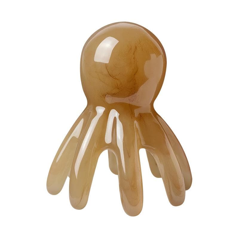 Octopus Massage Comb Head Meridian Scraping Scalp Massage Brush Acupuncture Gua Sha Massage Comb