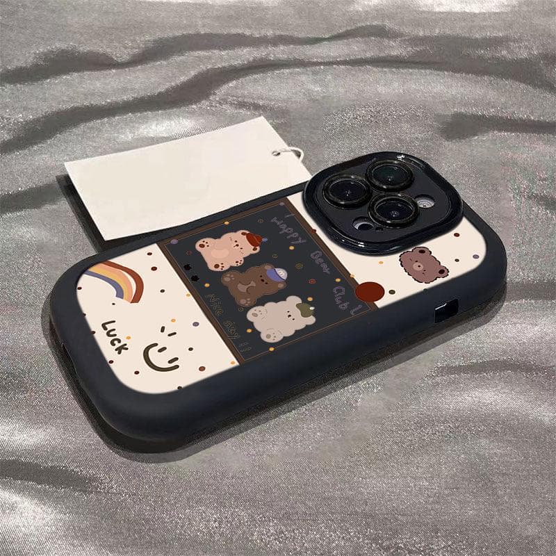 Photo Frame Bear Suitable for Apple 16/15PROMAX Mobile Phone Case IPhone 14/13 Cartoon Cute 12 iPhone 8 Plus