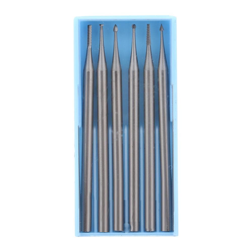 Miniature Drill Needle Engraving Milling Cutter Carving Bits Gold Silver Jewelry Making Tool