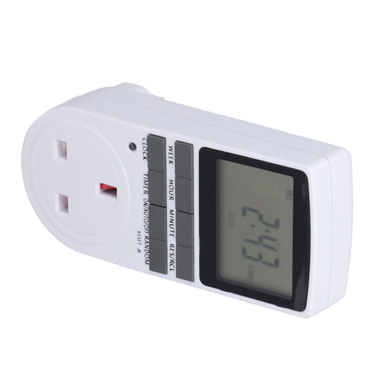 Timer Outlet Digital Intelligent Energy Saving Flame Retardant High Power Timing Power Socket EU