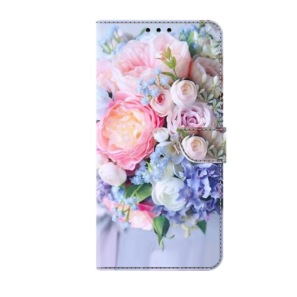 For Samsung Galaxy Series A12,A13,A14,A21,A22,S10,S21,S22,S23...Flower Owl Butterfly Lion Tiger Horse Pattern Painted Mobile Phone Shell Leather Case Samsung Galaxy A32 5G