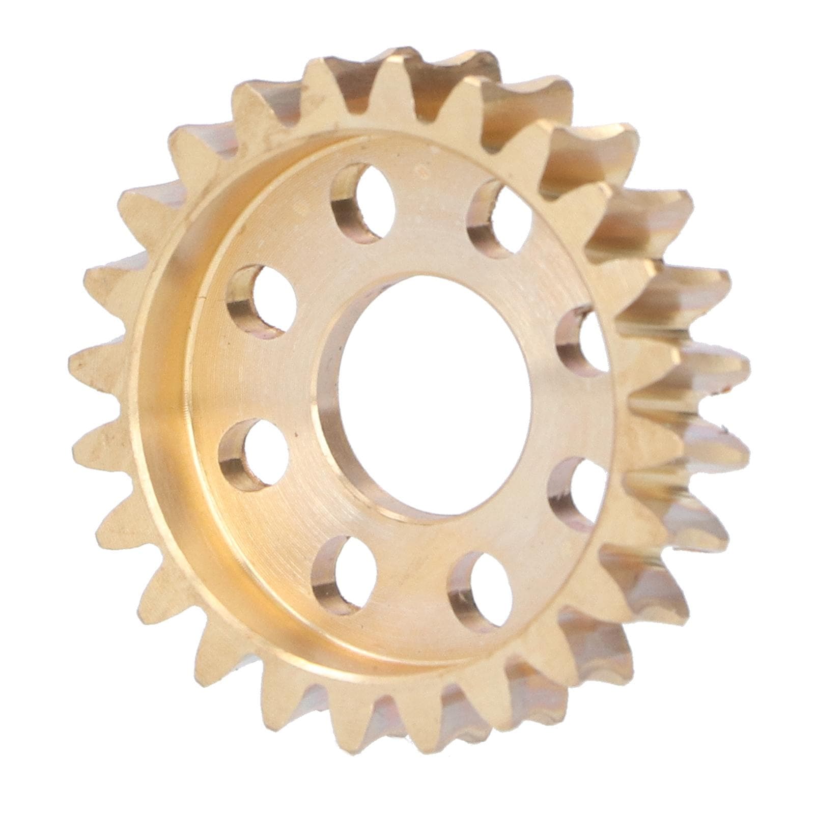 14mm 24 Teeth Brass Worm 1.5 Modulus Brass Worm Gear Wheel for Motor Drive Gears
