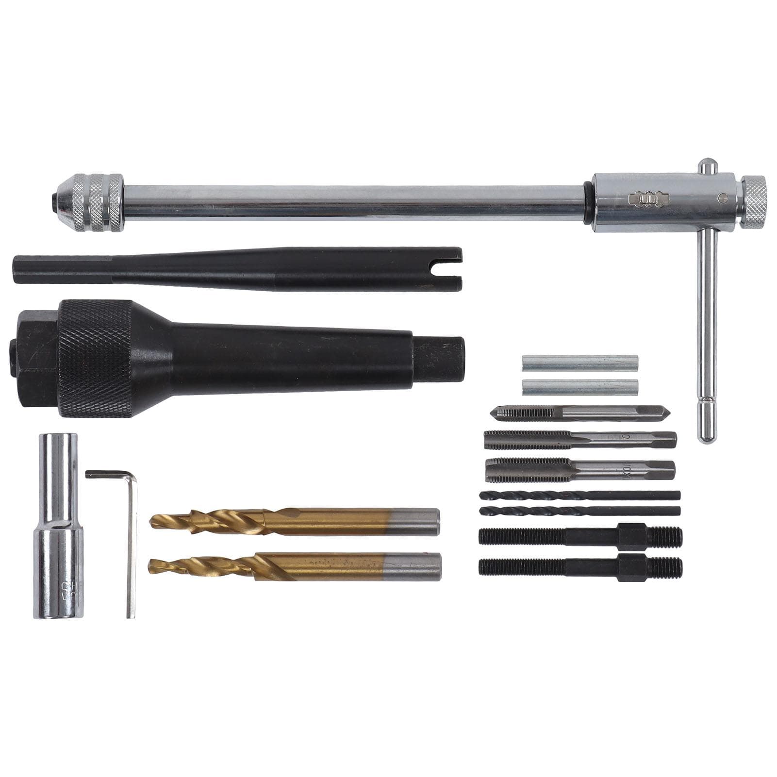 Glow Plug Removal Tool Puller Bit Adapter Hex Wrench Star Socket Kit for Damaged 8mm 10mm Plugs