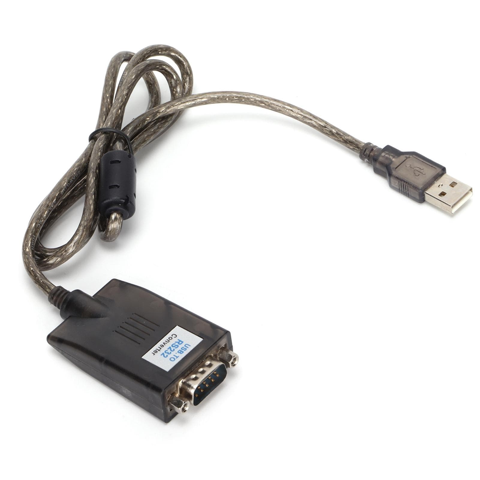 USB to RS232 Adapter 9‑Pin COM Port FTDI Chip Data Conversion Cable with CD for