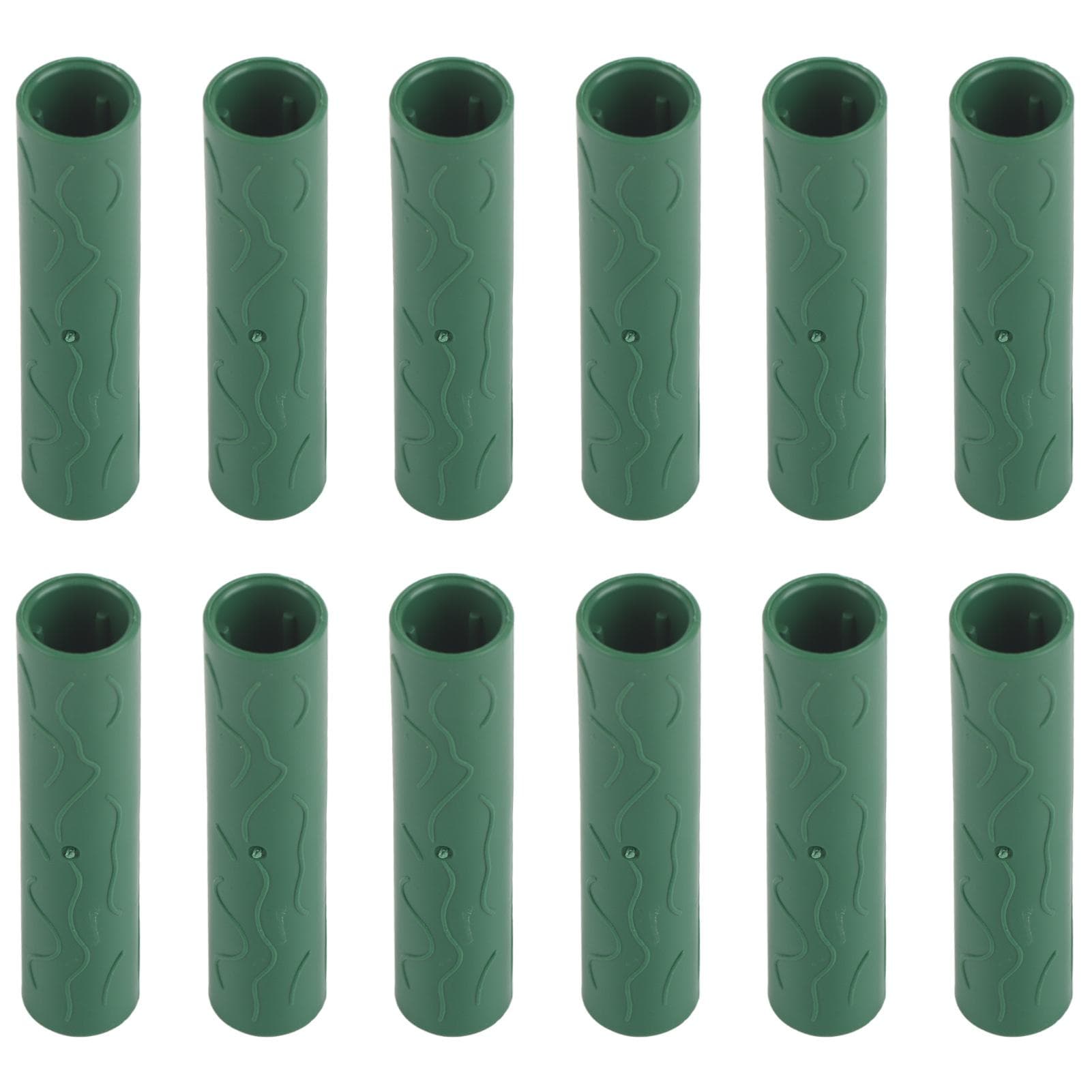 12PCS Garden Stake Connecting Pipe Vines Climbing Plant Support Stakes Connectors11mm Inner