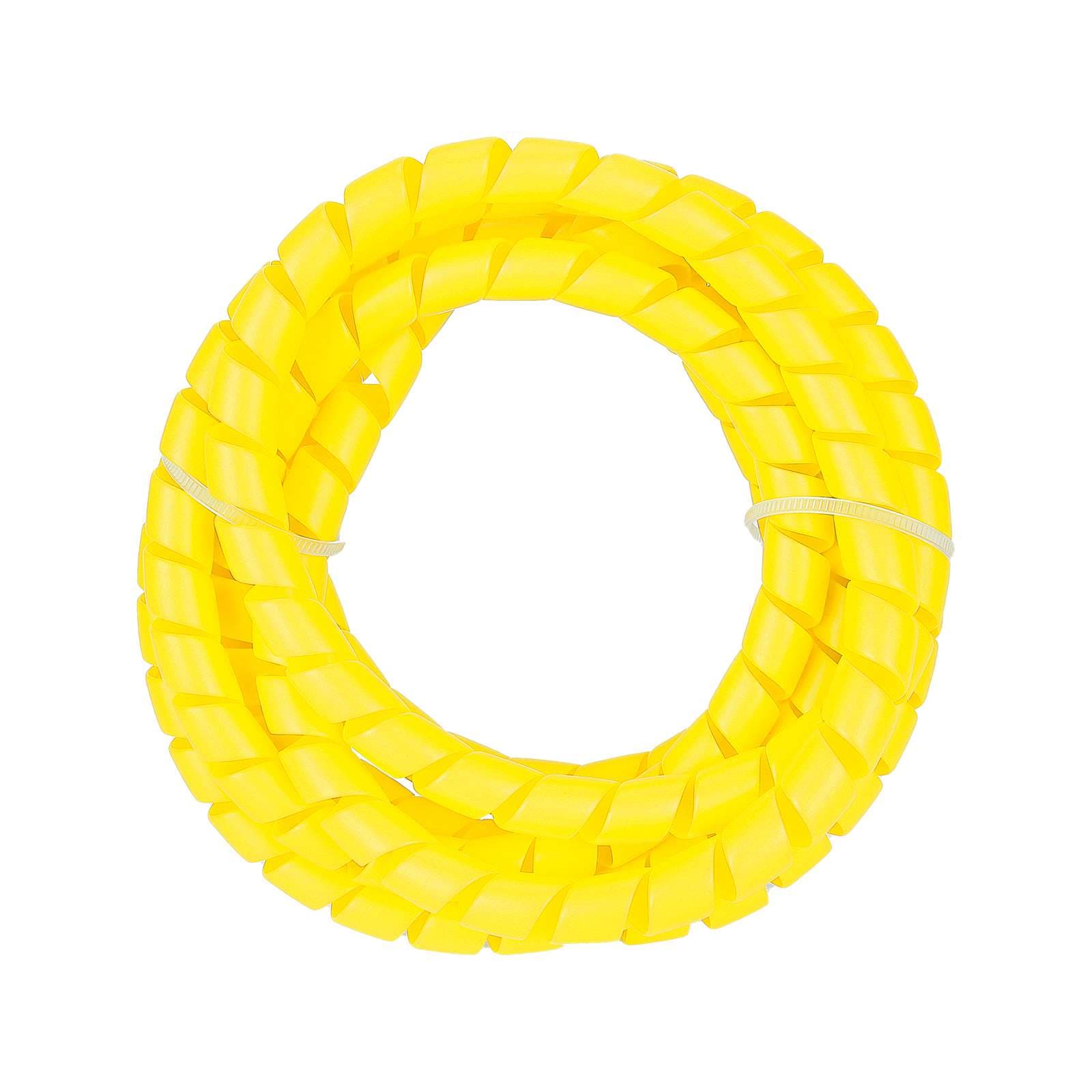 8mmx2m Spiral Cable Wrap Winding Wire Manager Electric Scooter Brake Cable Organizer PP Wire yellow