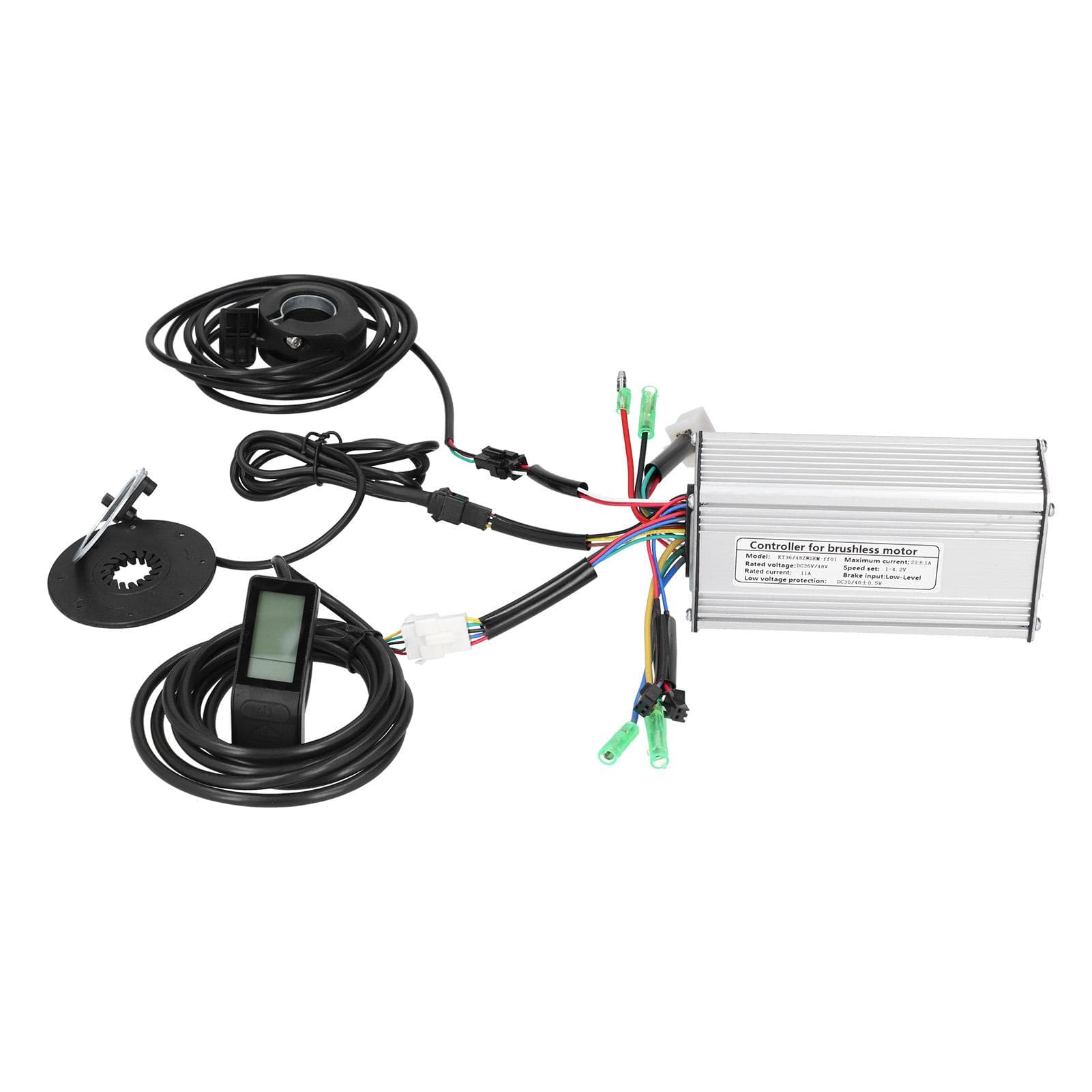 Electric Bicycle Controller Conversion Kit with for KTLCD4 Display for 36V48V 500W Motor