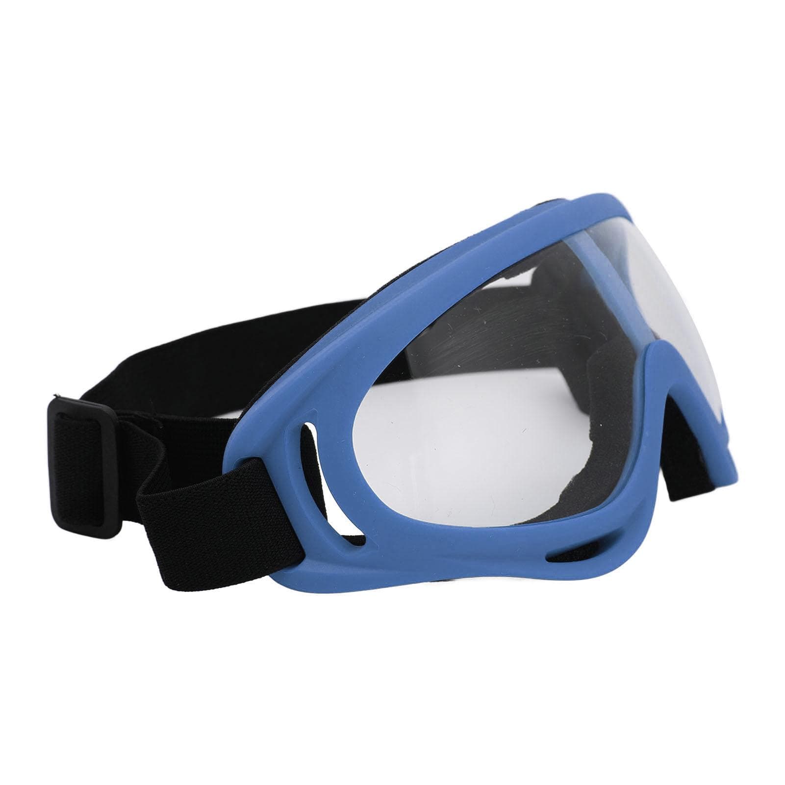 Ski Goggles PC Transparent Lenses UV Protection Windproof Adjustable Headband Snowboard Glasses for