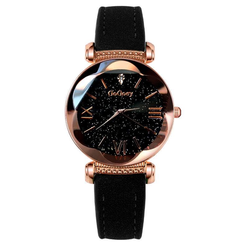 Women's Watches Luxury Ladies Watch Starry Sky Watches For Women Fashion black