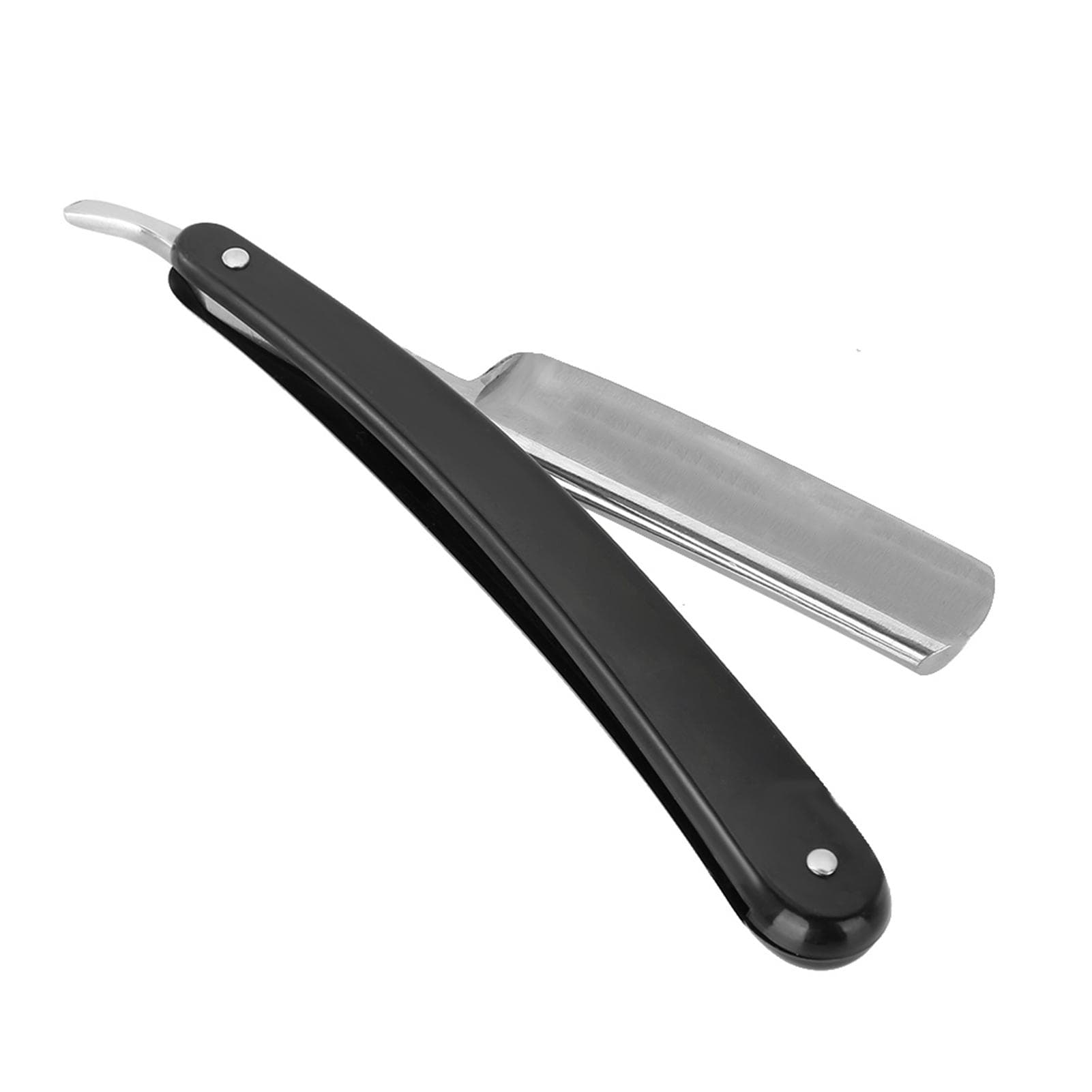 Stainless Steel Barber Razor Classic Straight Blade Razor Folding Shaving Hair Clipper