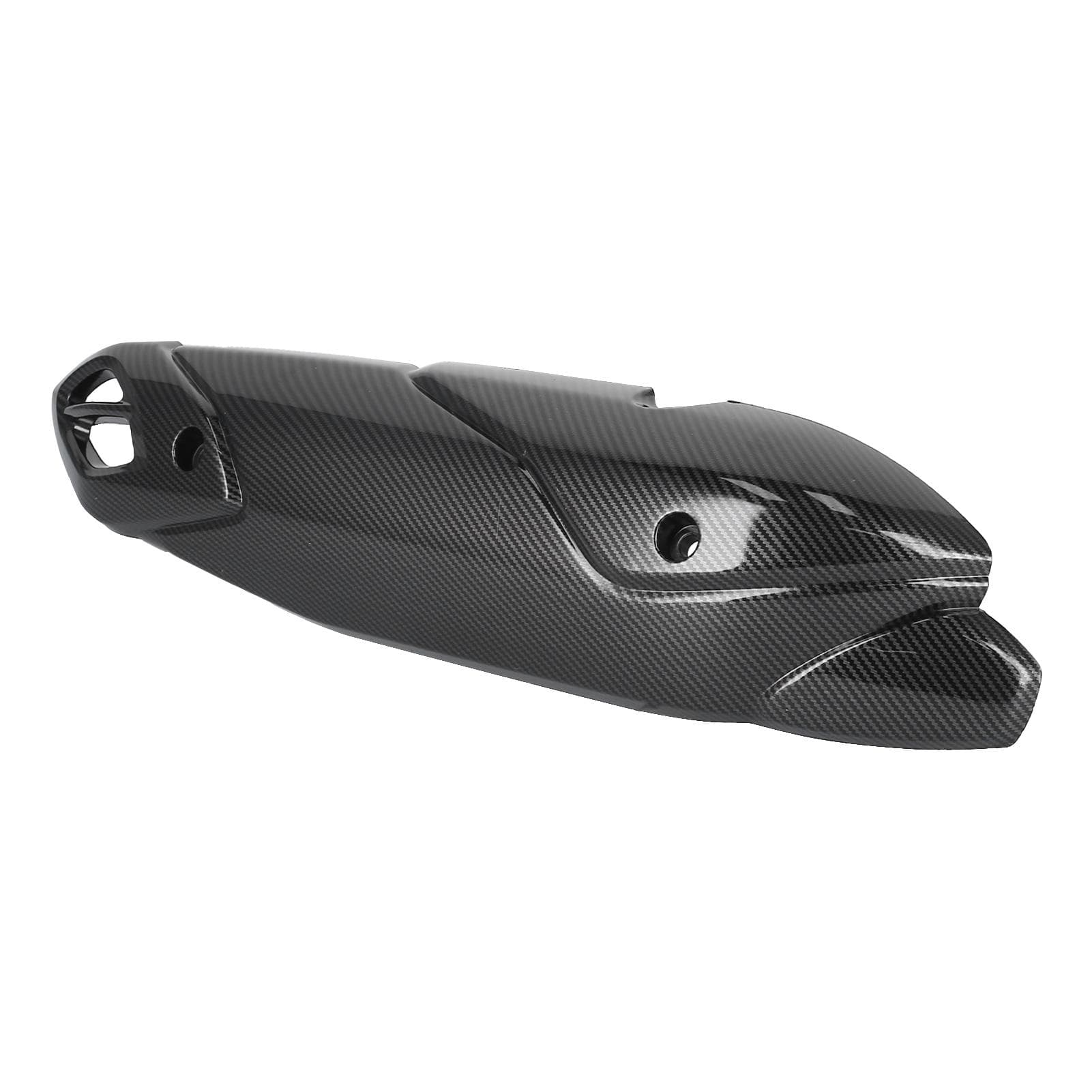 Motorcycle Exhaust Pipe Heat Shield Cover Carbon Fiber Style Replacement for NMAX155 NMAX125