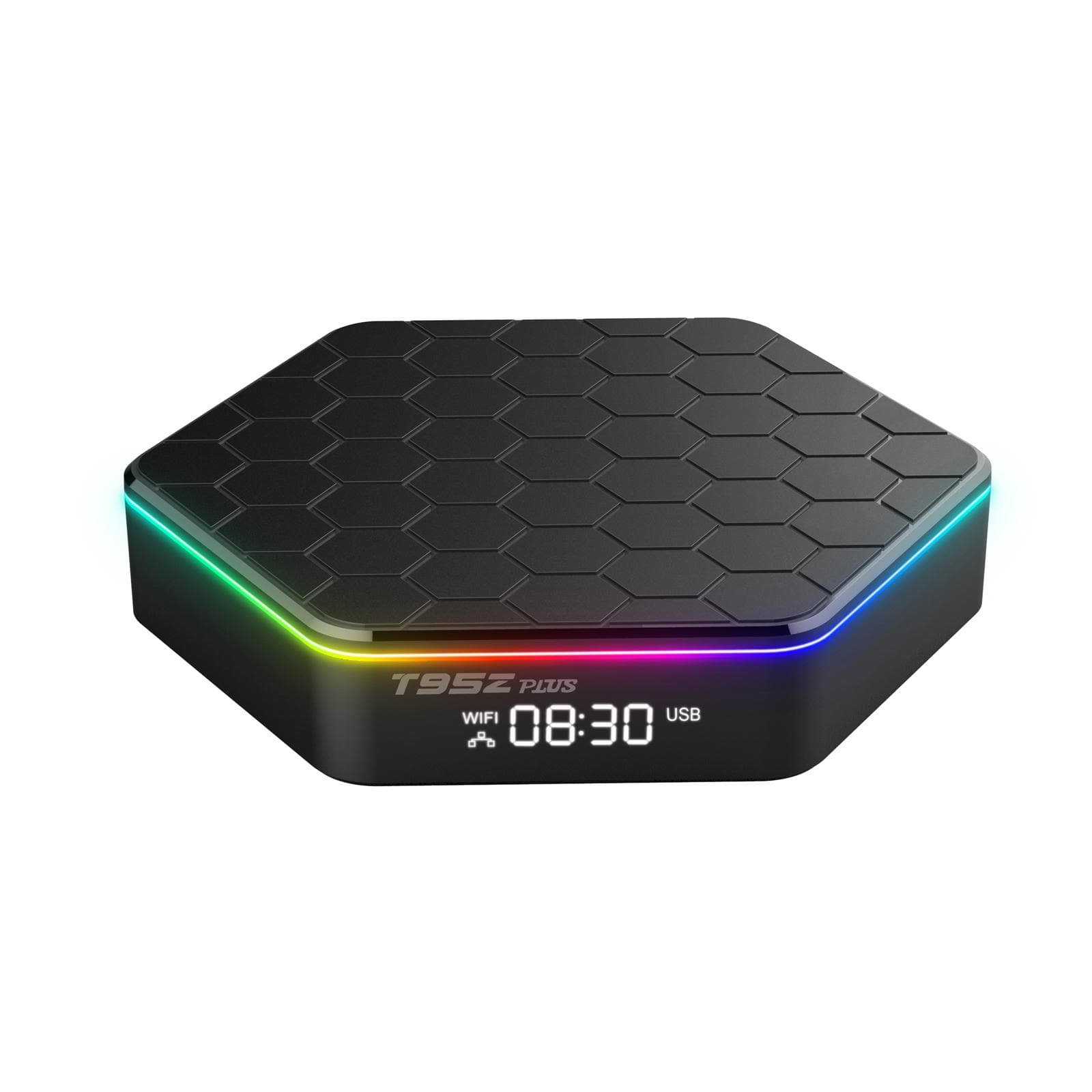 T95Z Plus Android 12.0 Smart TV Box Allwinner H618 Quadcore 4K Media Player 6K Decording H.265 VP9 AU-64G black