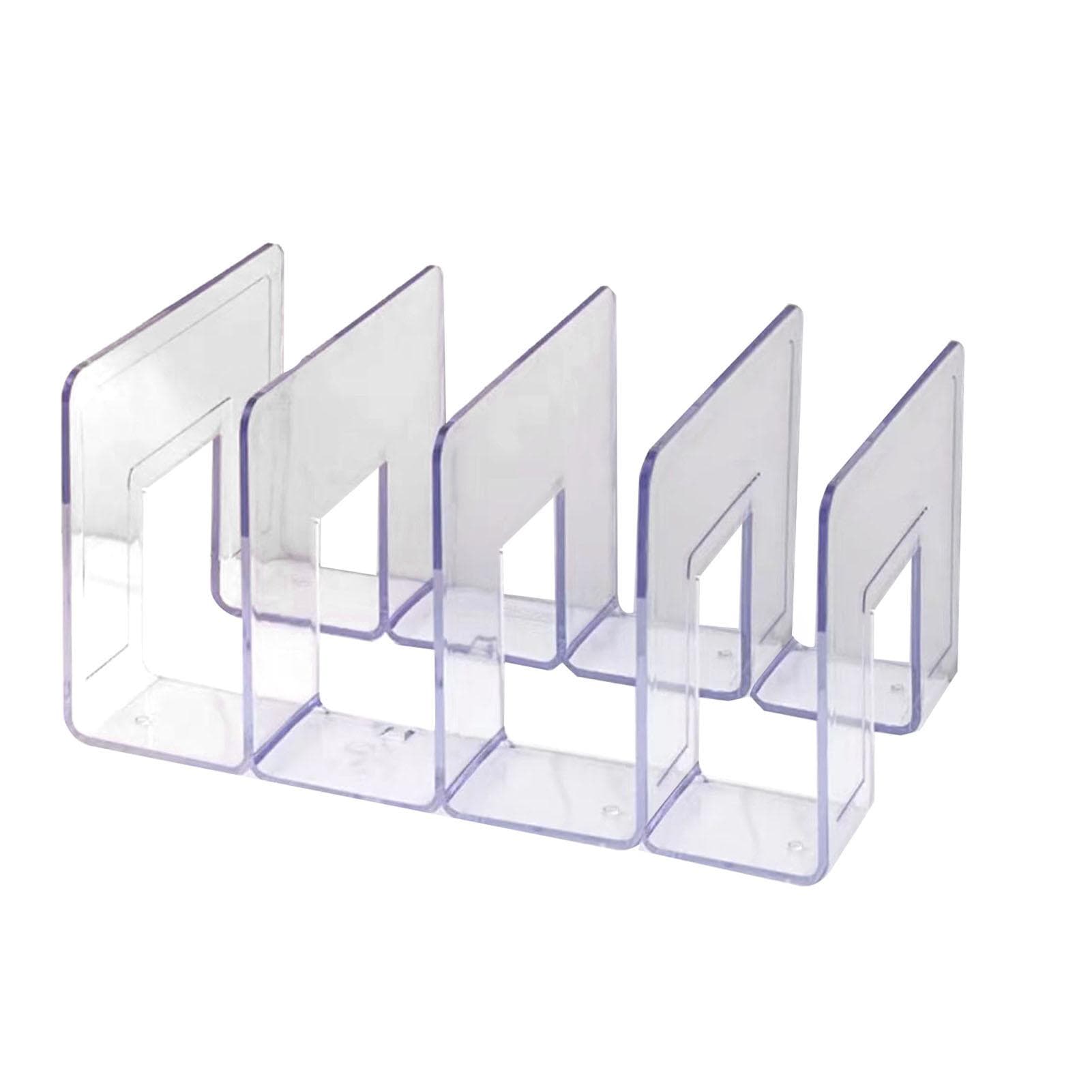 Handbag Organizer Household Transparent Bag Storage Rack Bed Room PC Mini Purse Shelf 4 Section