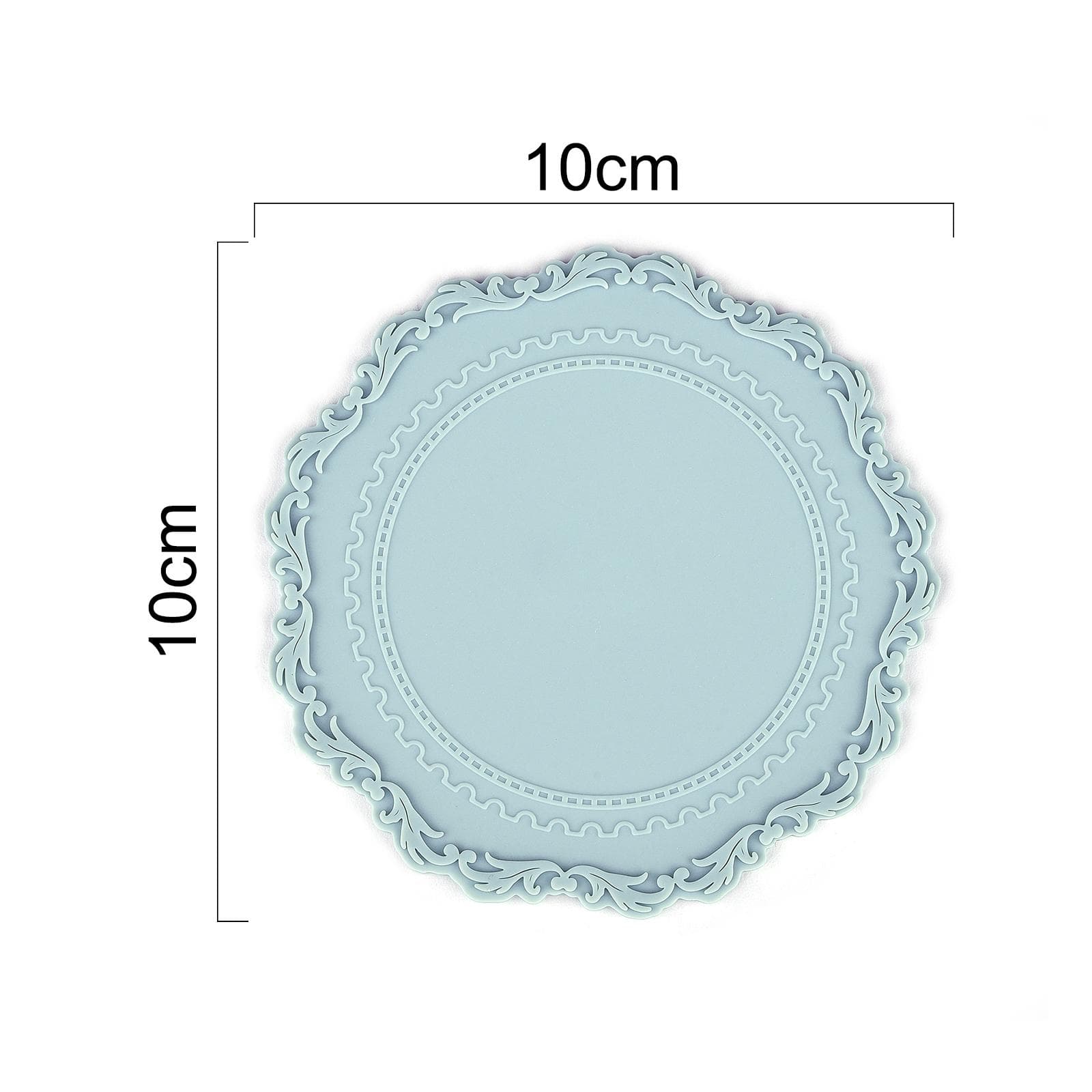 Silicone Sealing Wax Board Pad Round Lace Wax Seal Fire Lacquer Mold Paint Backing For DIY Wedding Party Gifts Sealling Wax Pads