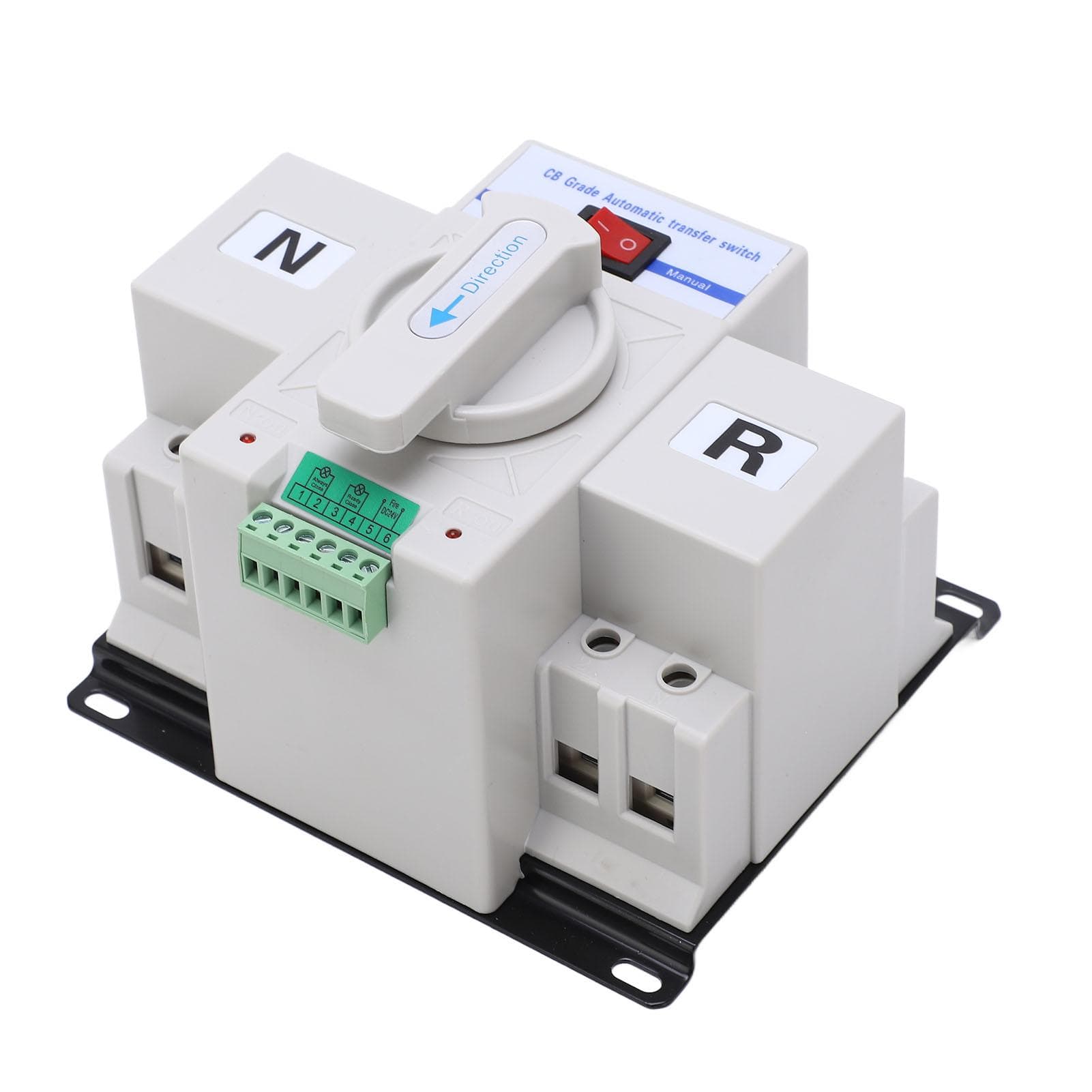 2P Automatic Transfer Switch Miniature Circuit Breaker Dual Power Changeover Switch 230V 63A