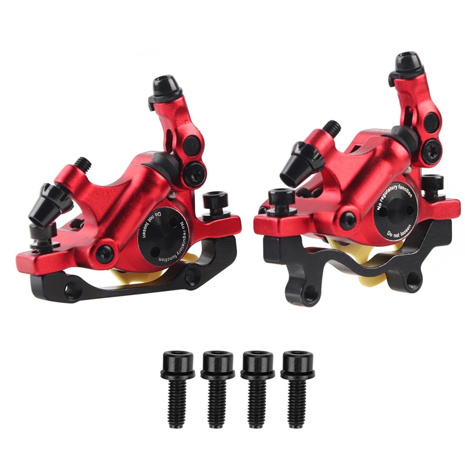 HB-100 Bike Aluminium Alloy Hydraulic Disc Brake Set Front Rear for Mountain Road Bicycleblack