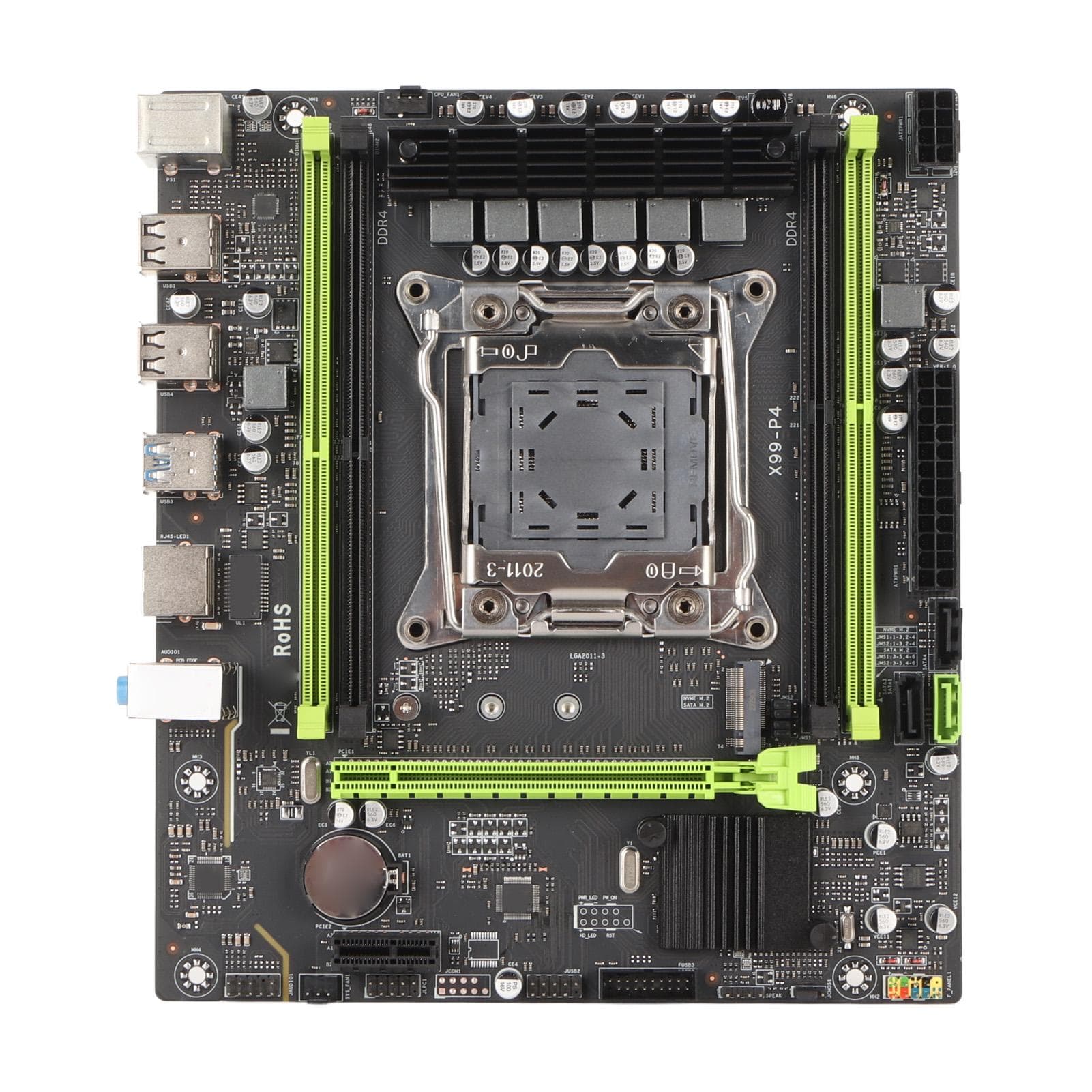 X99 P4 Mainboard Dual Channel DDR4 6 Phase Power Supply LGA 2011 3 Computer Gaming Motherboard for