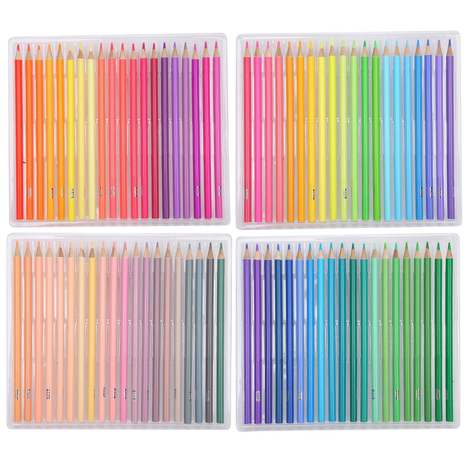 80Pcs Colored Pencil Multicolor Drawing Painting Pencils Set for Artists Beginners