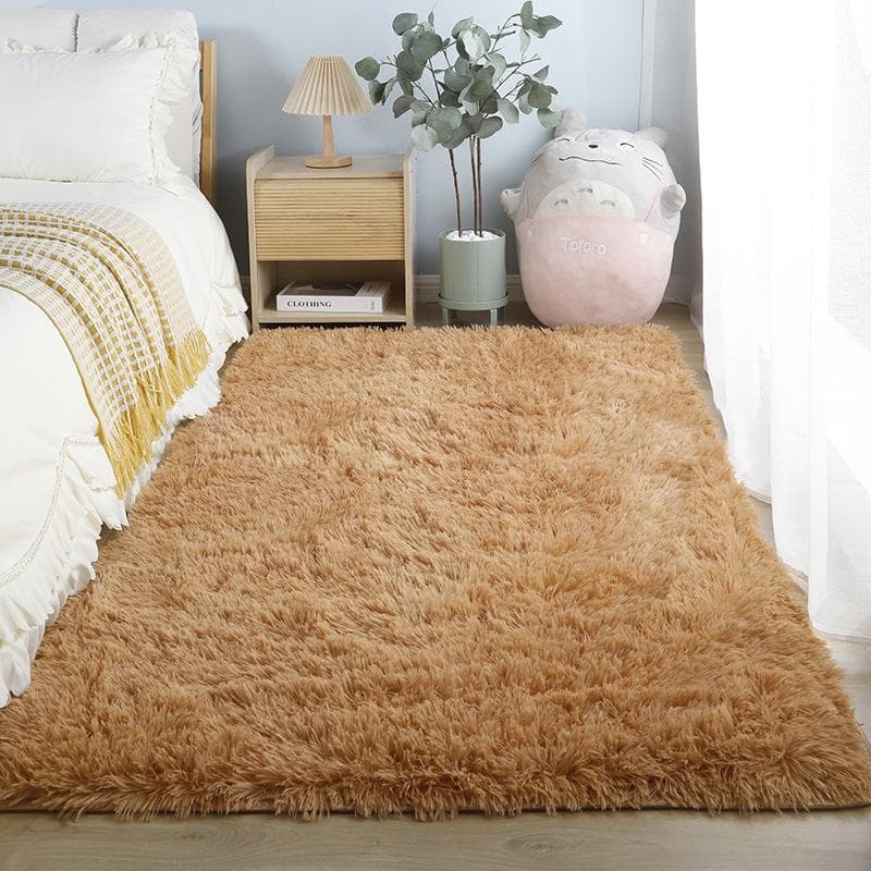 Cute Plush Carpet For Bedroom Chair Mat Soft Fluffy Rug Living Room Girl Room Decoration Bathroom Shaggy Mat 100x160cm