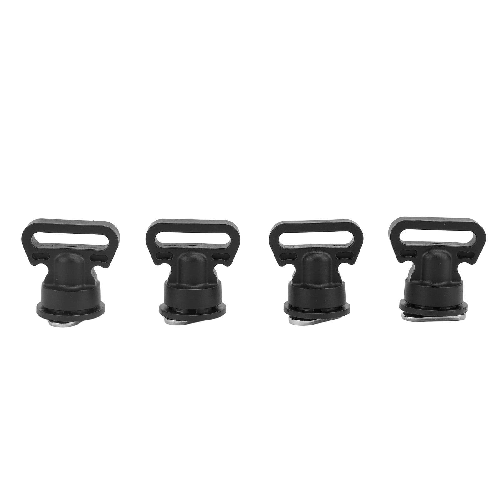 4PCS Track Mount Tie Downs Marine Nylon Rope Securing Fasteners for Motorboat Inflatable Boat Kayak