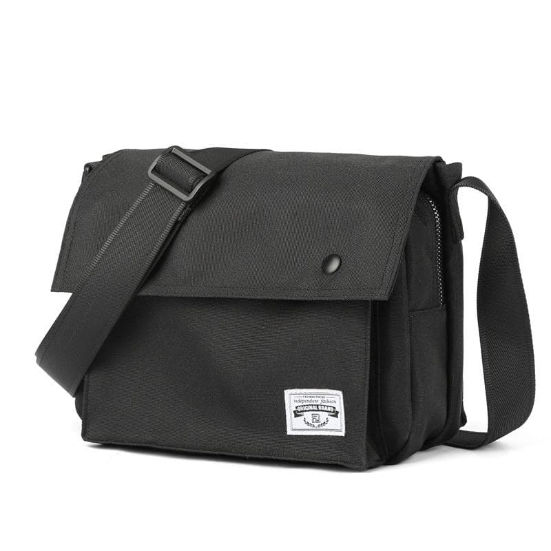 Trendy Men's Single-shoulder Bag, Water-resistant, Simple Crossbody Bag, Men's Bag, Sporty Postman Bag, Youth Crossbody Bag 10 inch