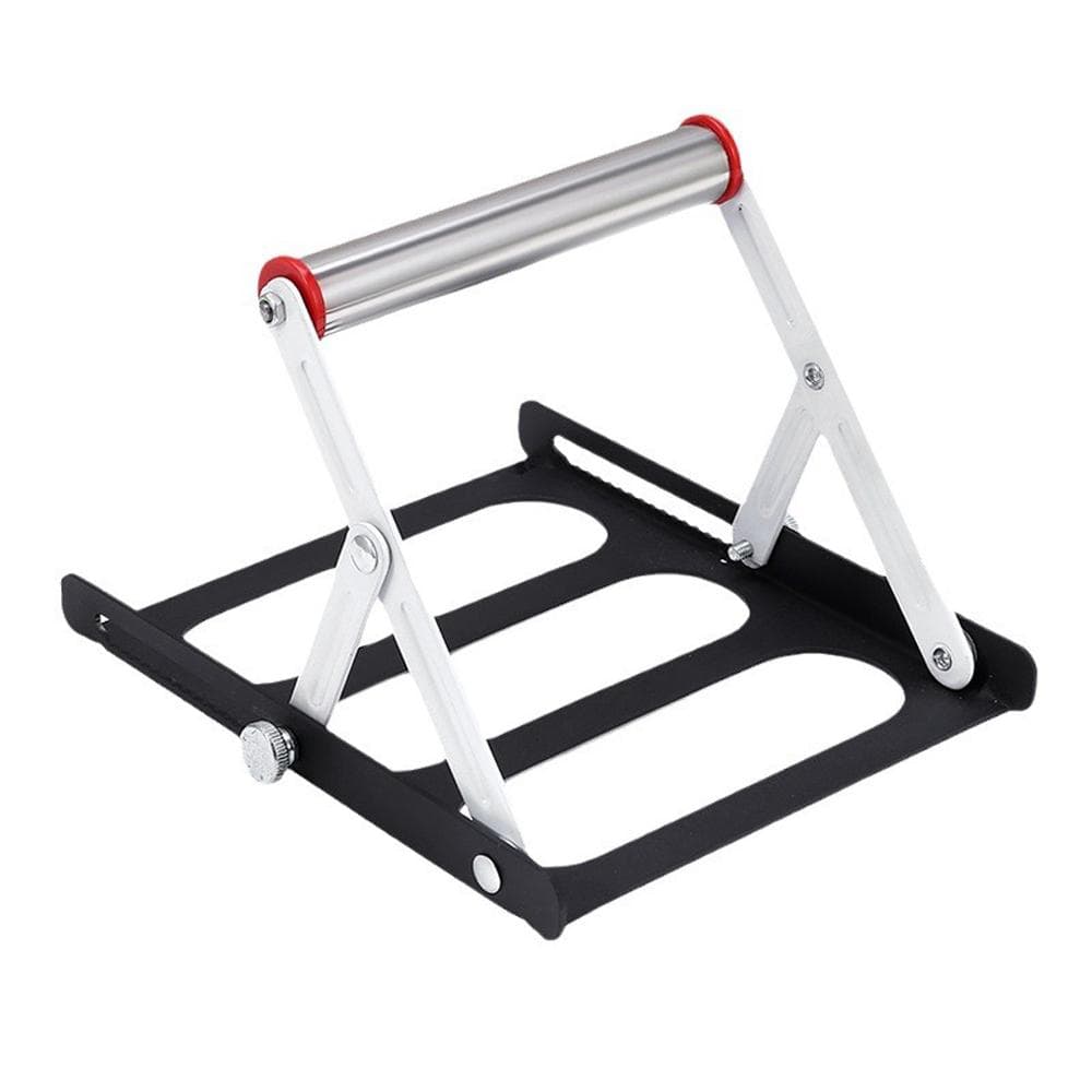 55-135mm Height Adjustable Cutting Machine Material Rack Multi-functional Tripod Auxiliary Support multicolour