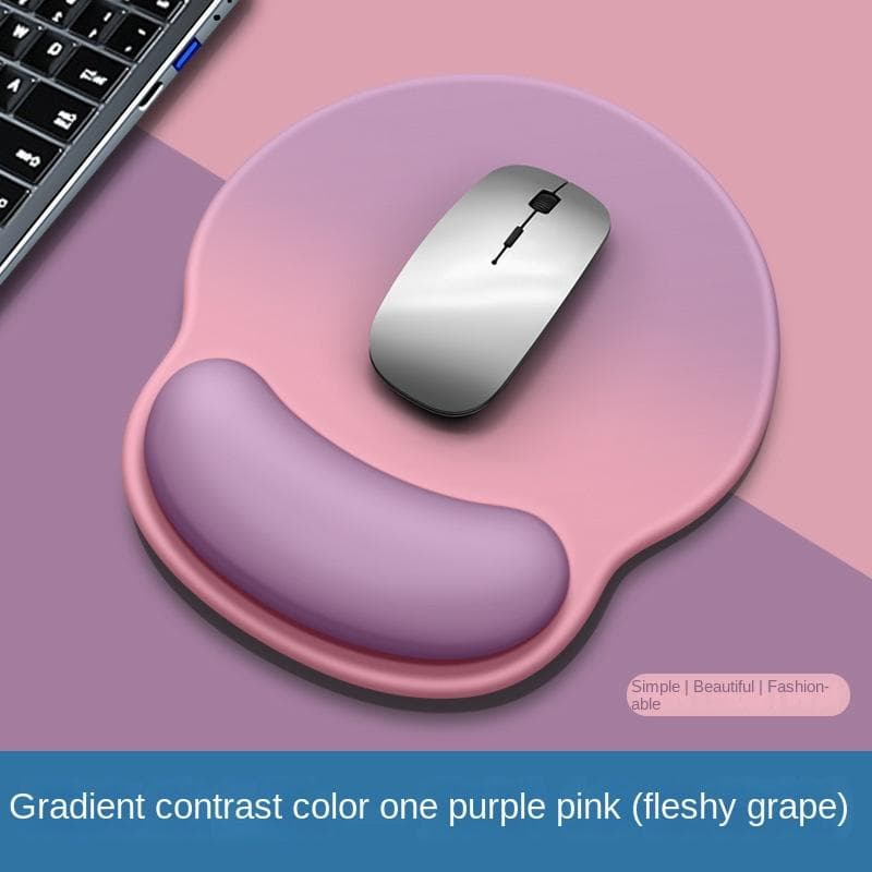 Gradient Mouse Pad Wrist Guard with Logo Female Wrist Guard Mouse Pad Wrist Support Computer Mouse Pad Wholesale