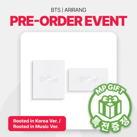 BTS – ARIRANG 5th Full Album Set (2 Versions) + Living Legend Ver. + Weverse Albums Ver.(Can select individual options) Rooted in Korea Ver. or Rooted in Music Ver.