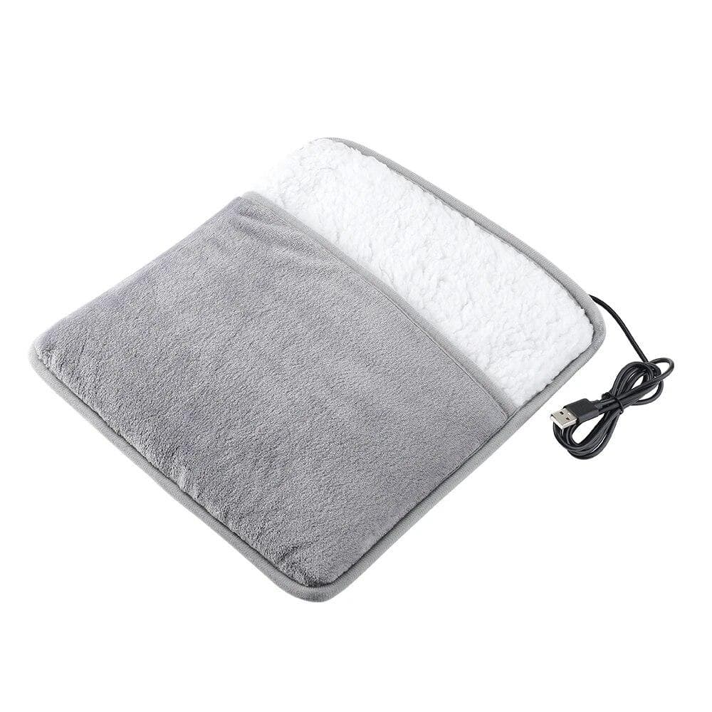 Electric Heating Pad Washable Foot Warmer Soft Plush Blanket Sheet Mat Feet Heating Pads For Home Bedroom Sleeping USB Charging CHINA