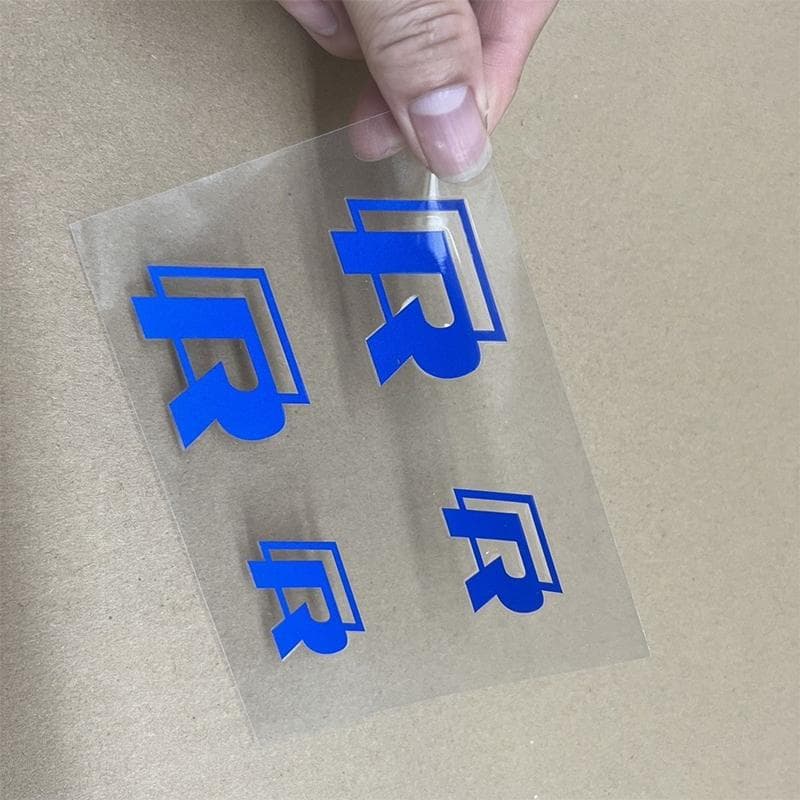 For VW VOLKSWAGEN 2026 New 4Pcs R Logo Car Brake Caliper Stickers Disc Racing Tuning Decals for Volkswagen VW GOLF GTI R Line MK