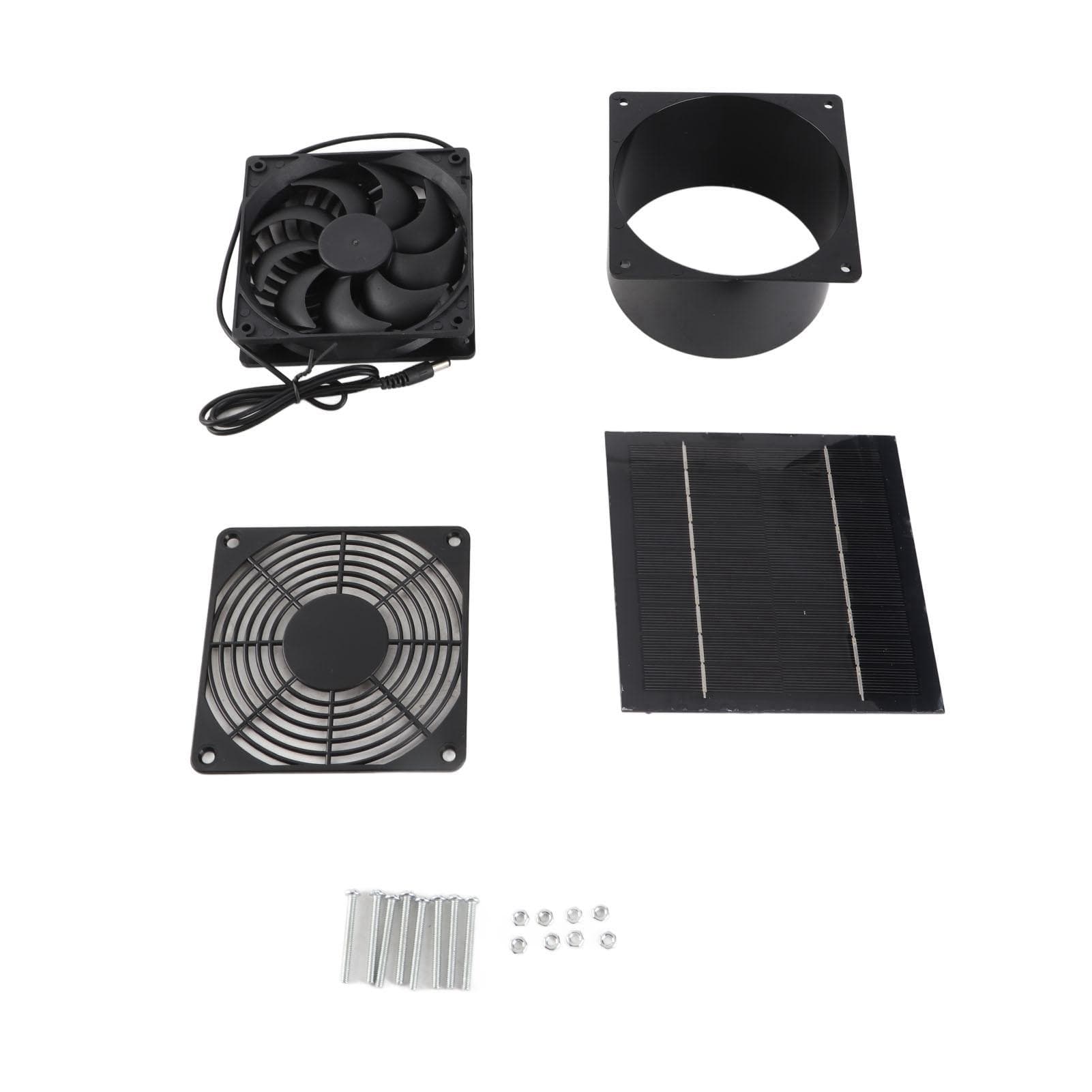 Solar Powered Exhaust Vent Fan Professional Efficient Energy Saving Solar Powered Duct Fan for