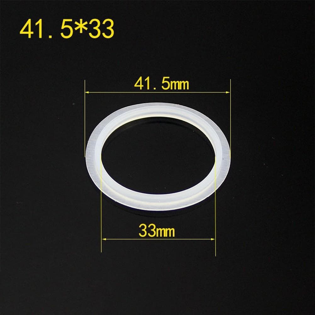 Pop Up Plug Cap Washer Seal-Silicone Durable O-Ring Gasket Replace-Bathtub Sink 41.5*33mm
