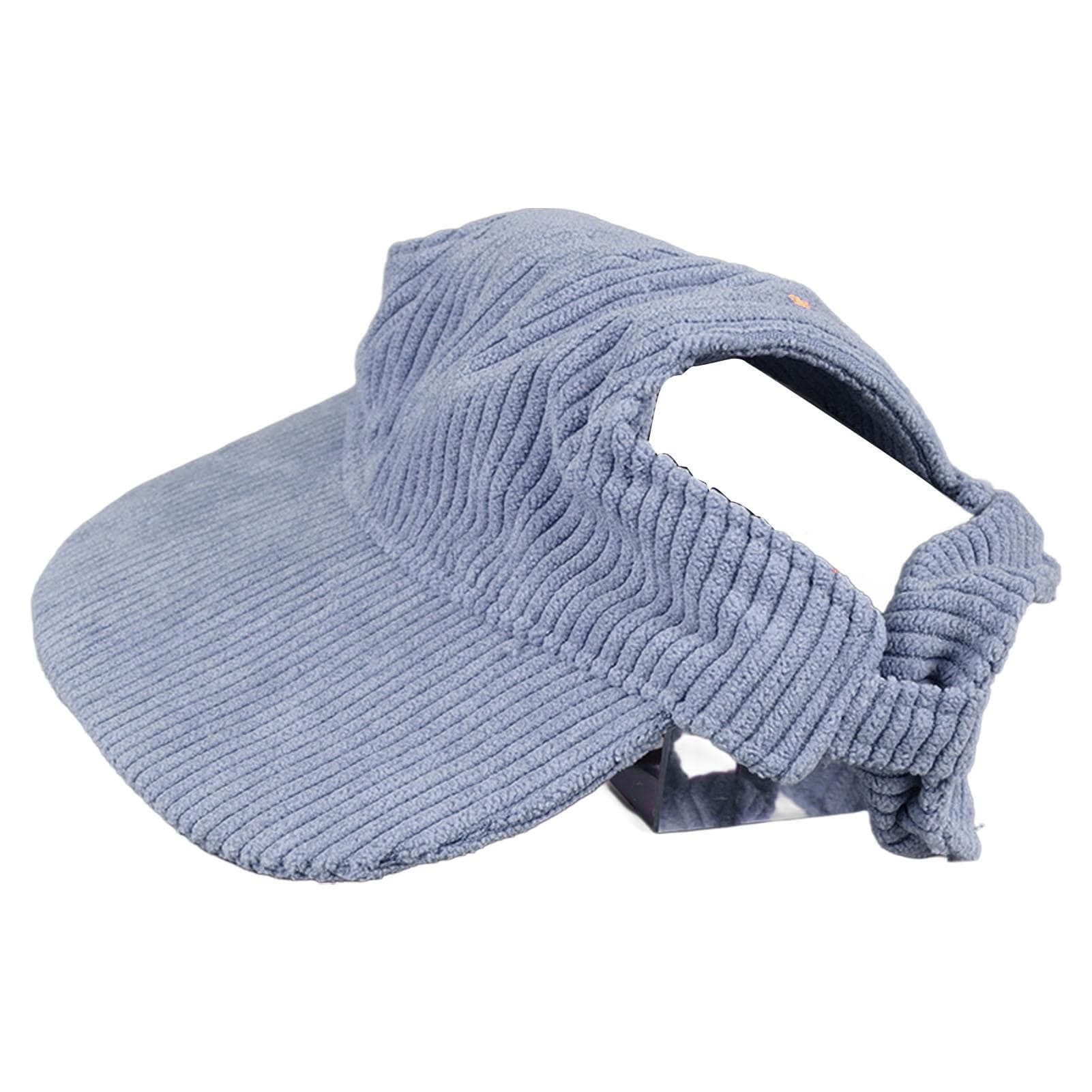Dog Sun Hat Fashion Casual UV Protection Breathable Ear Holes Adjustable Pet Hat for Outdoor Travel XL blue